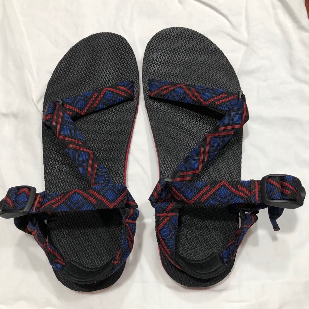 Columbia Mens Red River Printed Sandals Sz 12